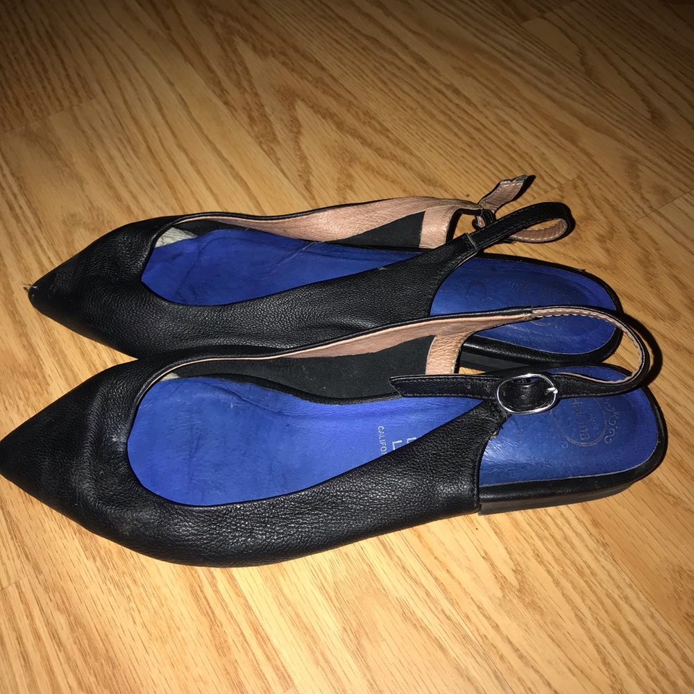 Jeffrey Campbell slingback flats